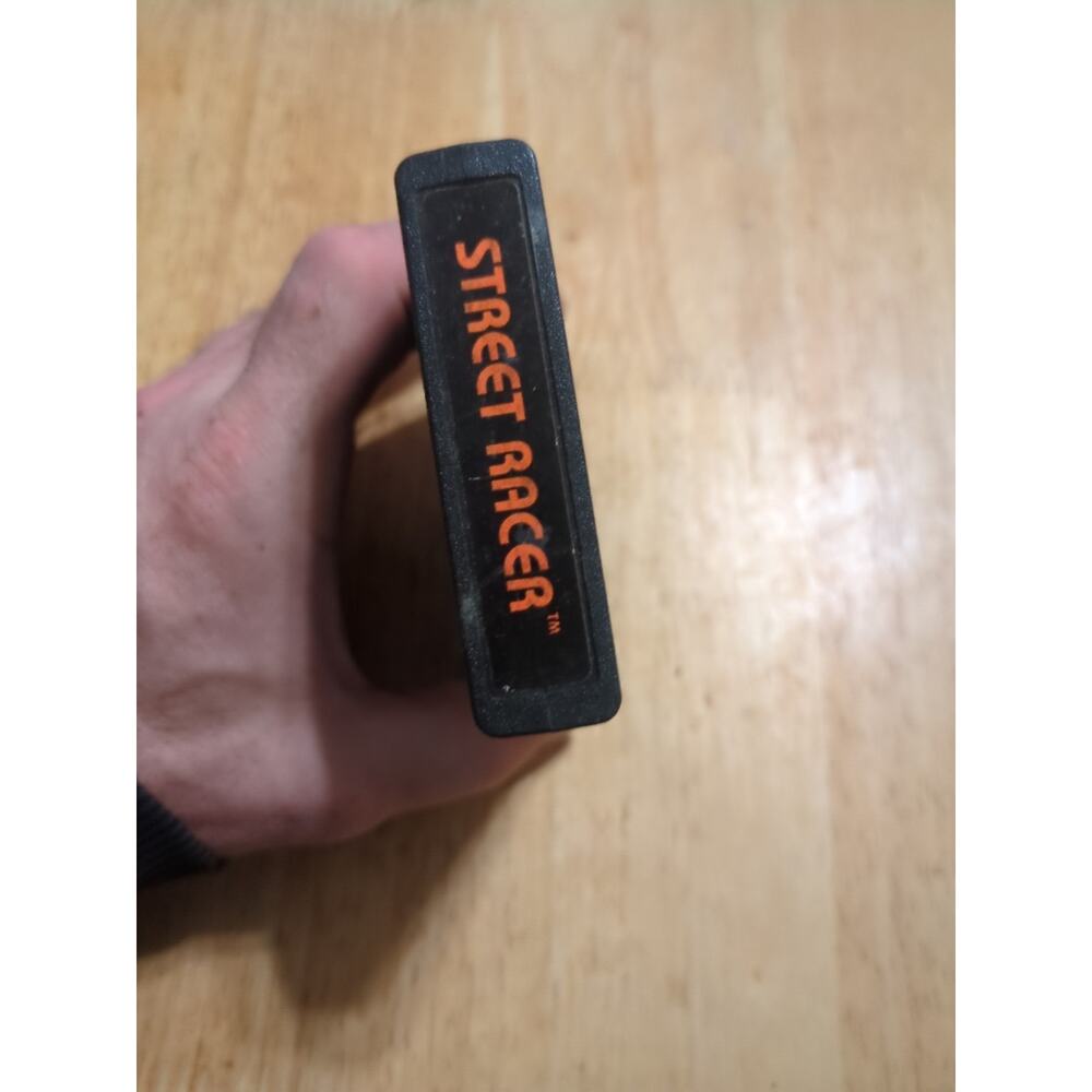 Atari 2600 Game Street Racer Tested and Working - Picture 3 of 4